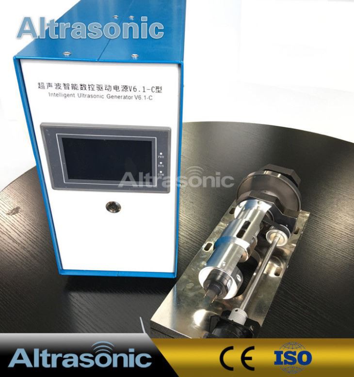 1000w Kumaş Çadır Yağmurluk Suya Dayanıklı Malzeme İçin Güncellenmiş Yüksek Güçlü Ultrasonik Yapıştırma Makinesi